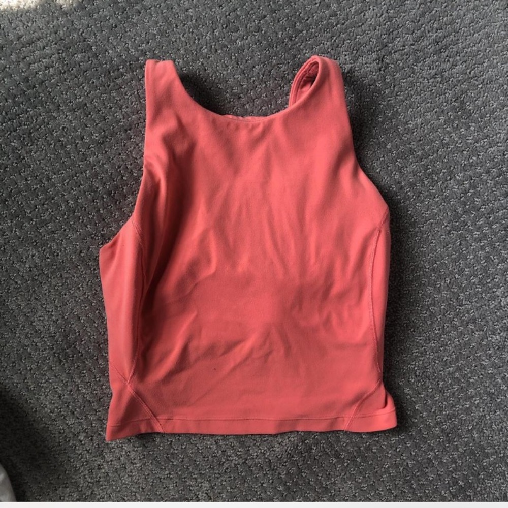 Lululemon High-Neck Align Tank Raspberry Cream